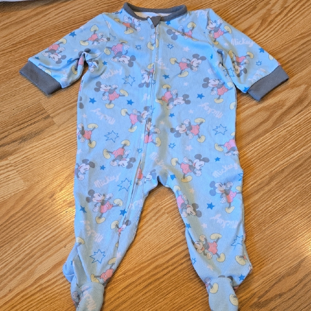 Mickey Mouse Footed Pajama